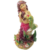 RUCINNI Mermaid Jeweled Trinket Box, Pink