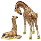 RUCINNI Giraffe Baby Jeweled Trinket Box