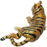 RUCINNI Tiger Jeweled Trinket Box