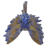 RUCINNI Beta Fish Jeweled Trinket Box, Blue