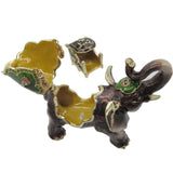 RUCINNI Elephant Jeweled Trinket Box