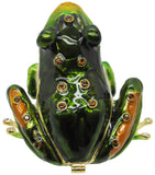 RUCINNI Frog Baby Jeweled Trinket Box