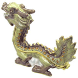 RUCINNI Dragon Jeweled Trinket Box, Brown