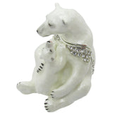 RUCINNI Polar Bear Jeweled Trinket Box