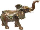 RUCINNI Elephant Jeweled Trinket Box, Brown