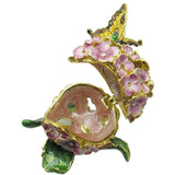 RUCINNI Hydrangea Jeweled Trinket Box