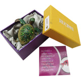 RUCINNI Turtle Crab Jeweled Trinket Box