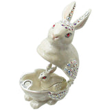 RUCINNI Rabbit Baby Jeweled Trinket Box