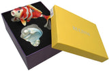 RUCINNI Koi Wave Stand Jeweled Trinket Box