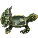 RUCINNI Turtle Jeweled Trinket Box
