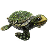 RUCINNI Turtle Jeweled Trinket Box