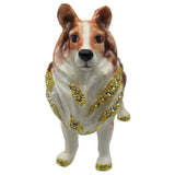 RUCINNI Lassie Jeweled Trinket Box