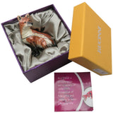 RUCINNI Fox Jeweled Trinket Box