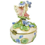 RUCINNI Fairy Lily Jeweled Trinket Box
