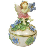RUCINNI Fairy Lily Jeweled Trinket Box