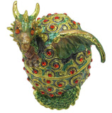 RUCINNI Hatching Dragon Jeweled Trinket Box