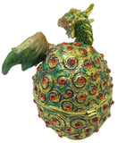 RUCINNI Hatching Dragon Jeweled Trinket Box
