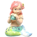 RUCINNI Mermaid Jeweled Trinket Box, Blue,