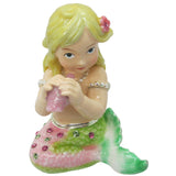 RUCINNI Mermaid Jeweled Trinket Box, Pink,