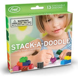 Stack-A-Doodle Crayon Building Blocks Set